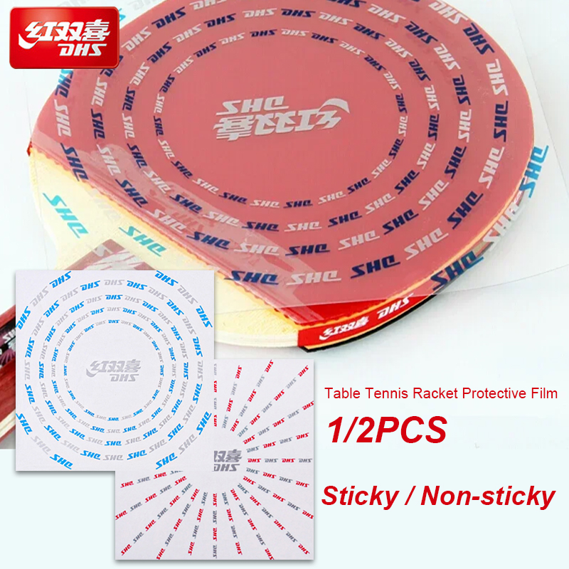 Table Tennis Vr - 1/2PCS DHS Table Tennis Racket Protective