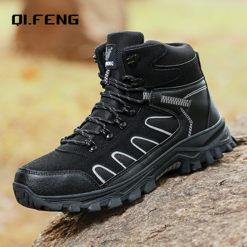 Anti Loop Rubber - New Men's Oversized High Top Boots