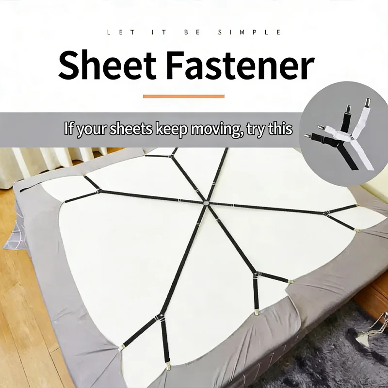 Anti Loop Rubber - bed sheet holder anti-slip household invisible