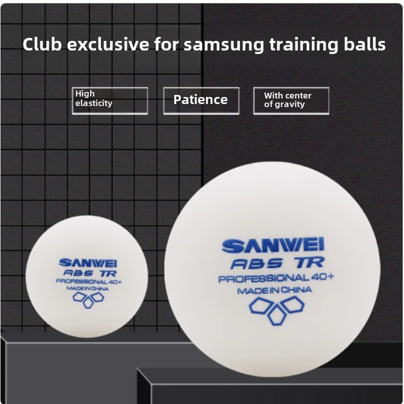 50 100 pcs Sanwei New Material - Table Tennis Vr recension och pris