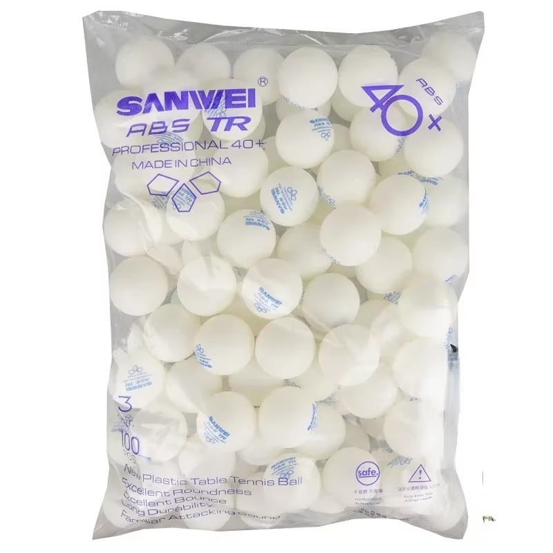 50 100 pcs Sanwei New Material - Table Tennis Vr recension och pris