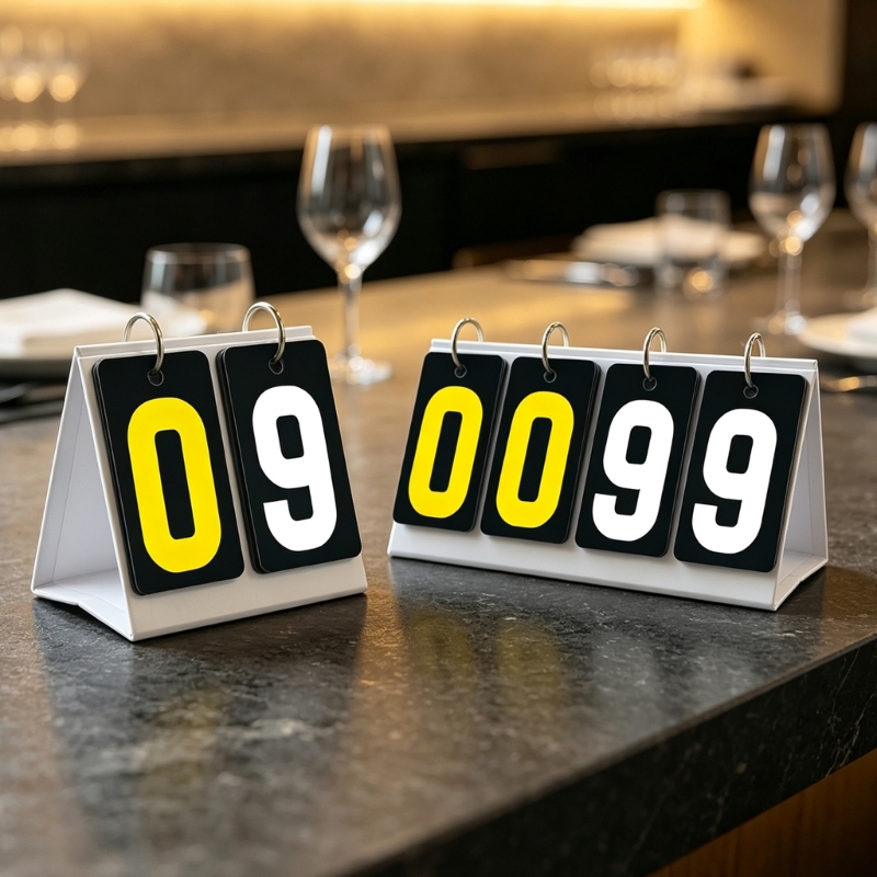Manual Scoring Board for Cue S - Table Tennis Scoreboard recension och pris