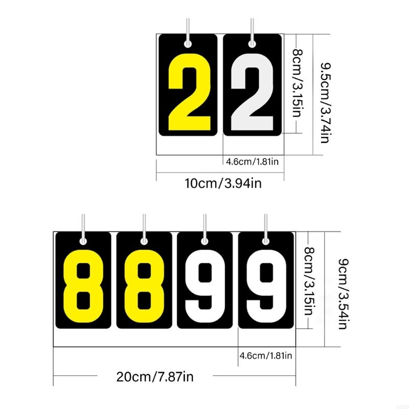 Manual Scoring Board for Cue S - Table Tennis Scoreboard recension och pris