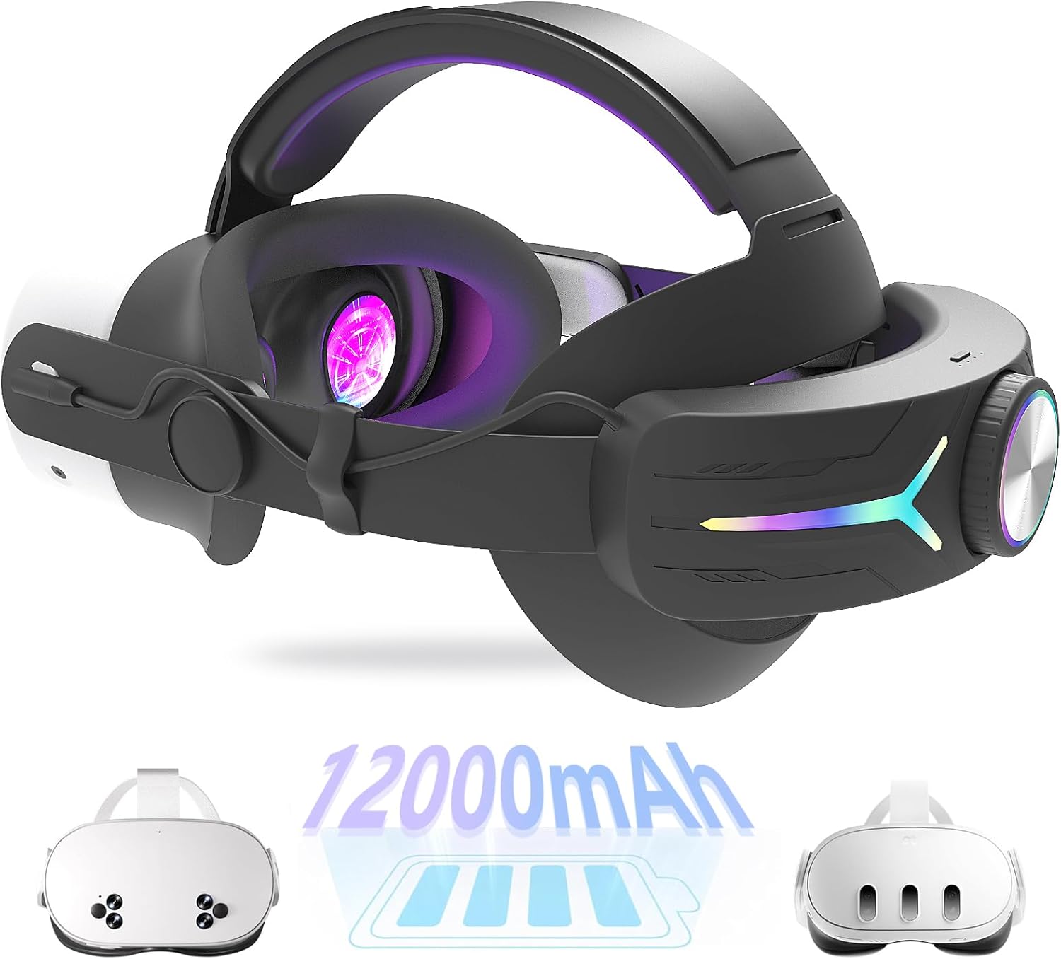 Head Strap 12000mAh for Meta Q - Table Tennis Vr recension och pris