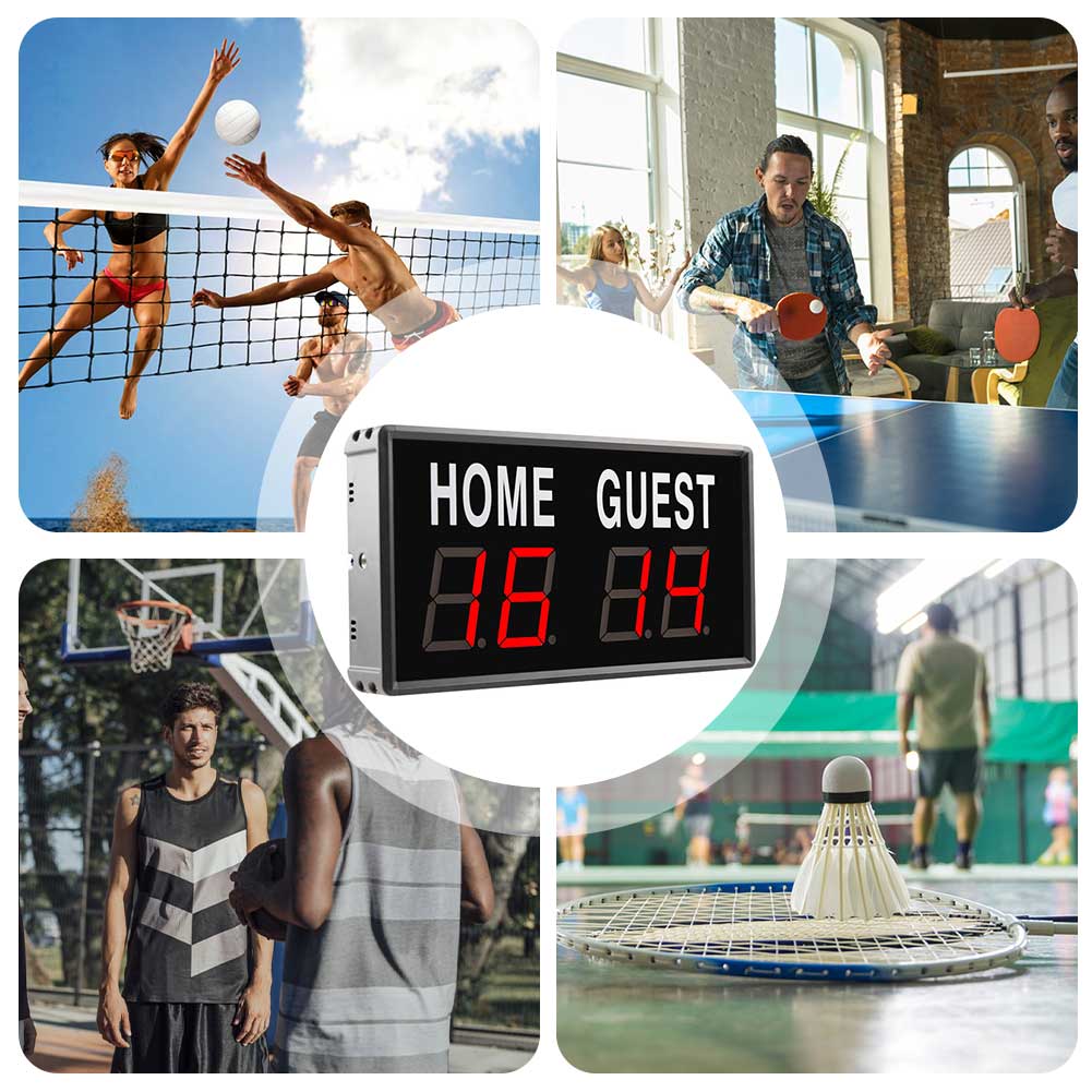 4-Digit LED Electronic Score K - Table Tennis Scoreboard recension och pris