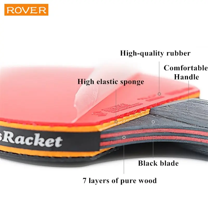 5/6 Star Table Tennis Racket 2 - Table Tennis Review recension och pris