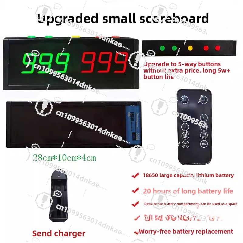 Basketball Game Electronic Sco - Table Tennis Scoreboard recension och pris
