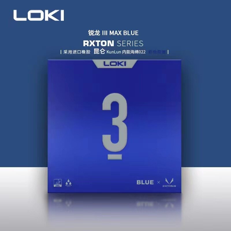 NEW LOKI RXTON 3 Colorful  Tab - Table Tennis Loki recension och pris