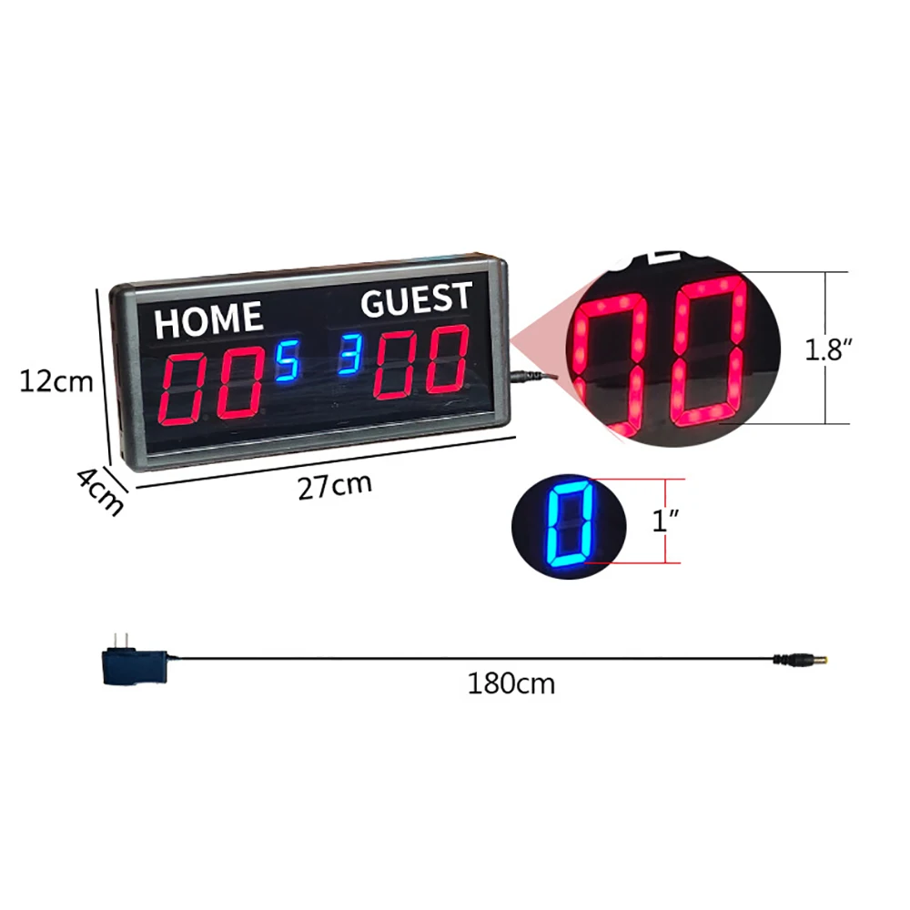 6-digit Electronic Scoreboard  - Table Tennis Scoreboard recension och pris