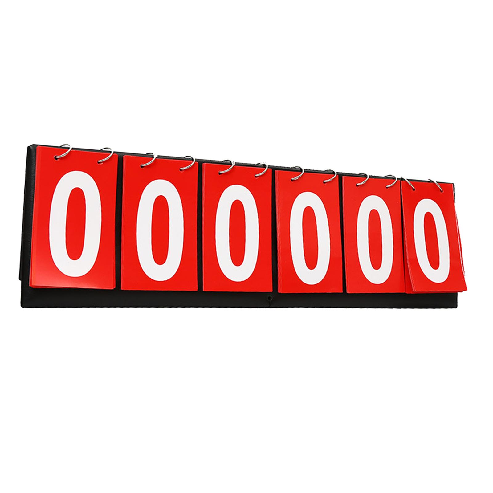 6- table scoreboard, portable  - Table Tennis Scoreboard recension och pris