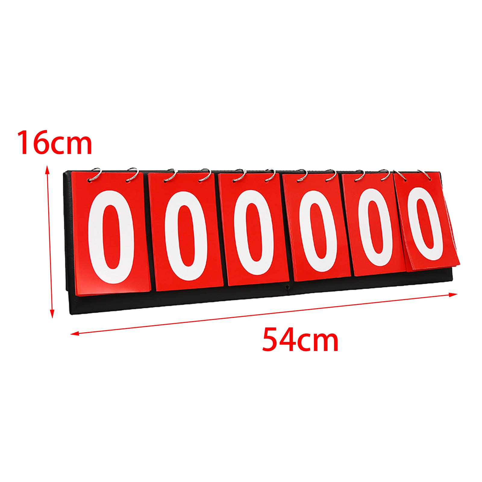 6- table scoreboard, portable  - Table Tennis Scoreboard recension och pris