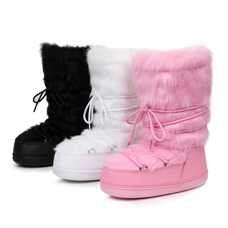 High Quality Women's Faux Fur  - Anti Loop Rubber recension och pris