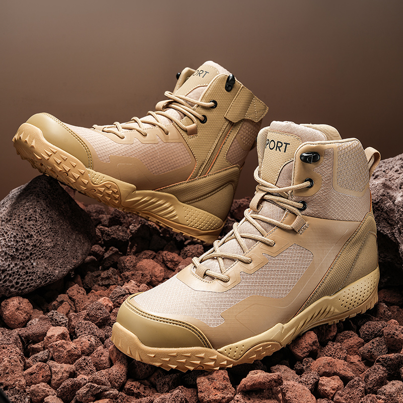 Men New Tactical Boots Outdoor - Anti Loop Rubber recension och pris
