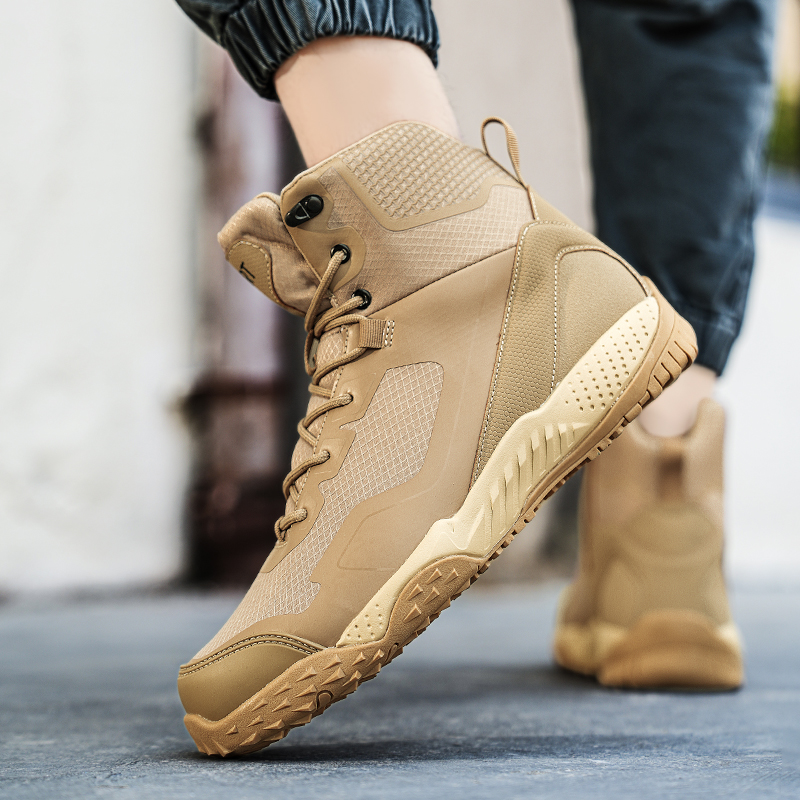 Men New Tactical Boots Outdoor - Anti Loop Rubber recension och pris